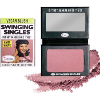 theBalm Swinging Singles Blush fard de obraz compact - imagine 3